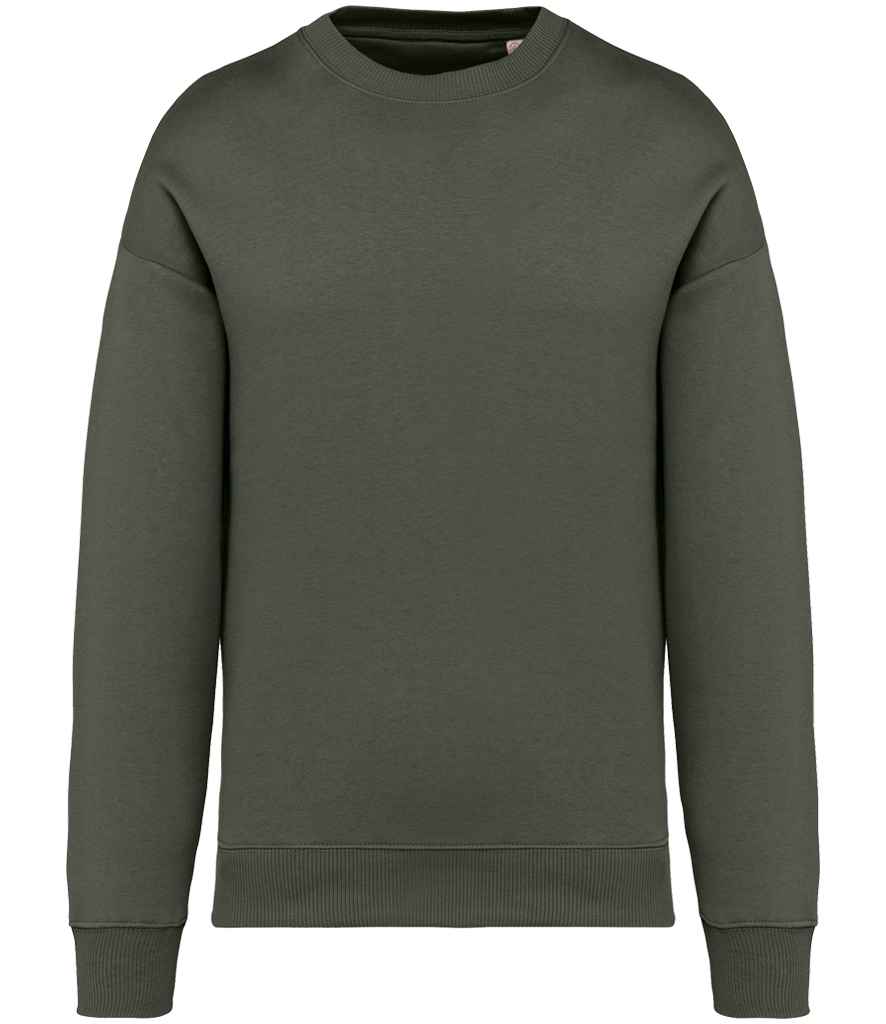 Native Spirit Unisex Oversized Sweatshirt | Organic Khaki