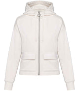 Native Spirit Ladies Full Zip Hooded Sweatshirt | Ivory thumbnail 1