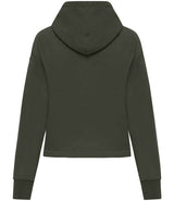 Native Spirit Ladies Full Zip Hooded Sweatshirt | Organic Khaki thumbnail 2