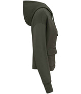 Native Spirit Ladies Full Zip Hooded Sweatshirt | Organic Khaki thumbnail 3