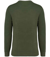 Native Spirit Unisex Terry 280 Sweatshirt | Washed Organic Khaki thumbnail 2