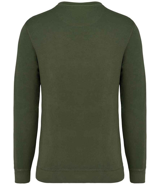 NS414 Washed Organic Khaki Back