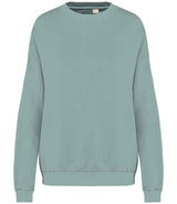 Native Spirit Unisex Terry 280 Oversized Sweatshirt | Washed Jade Green thumbnail 1