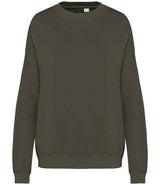 Native Spirit Unisex Terry 280 Oversized Sweatshirt | Washed Organic Khaki thumbnail 1