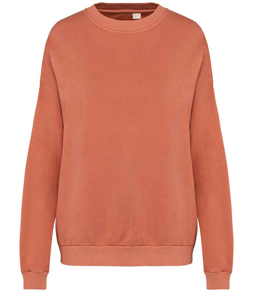 Native Spirit Unisex Terry 280 Oversized Sweatshirt | Washed Pomelo