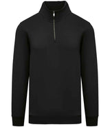 Native Spirit 1/4 Zip Sweatshirt | Black thumbnail 1
