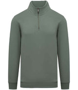 Native Spirit 1/4 Zip Sweatshirt | Moss thumbnail 1