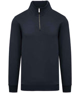 Native Spirit 1/4 Zip Sweatshirt | Navy thumbnail 1