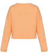 Native Spirit Ladies Oversized Cropped Sweatshirt | Apricot thumbnail 2
