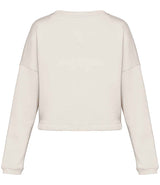 Native Spirit Ladies Oversized Cropped Sweatshirt | Ivory thumbnail 2