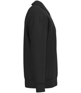 Native Spirit Unisex 1/4 Zip Sweatshirt with Polo Collar | Black thumbnail 3
