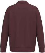 Native Spirit Unisex 1/4 Zip Sweatshirt with Polo Collar | Dark Cherry thumbnail 2