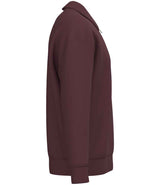 Native Spirit Unisex 1/4 Zip Sweatshirt with Polo Collar | Dark Cherry thumbnail 3