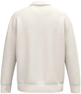 Native Spirit Unisex 1/4 Zip Sweatshirt with Polo Collar | Ivory thumbnail 2