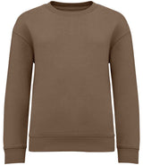 Native Spirit Kids Oversized Round Neck Sweatshirt | Driftwood thumbnail 1