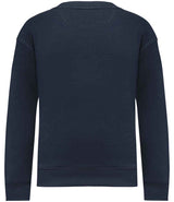 Native Spirit Kids Oversized Round Neck Sweatshirt | Navy thumbnail 2
