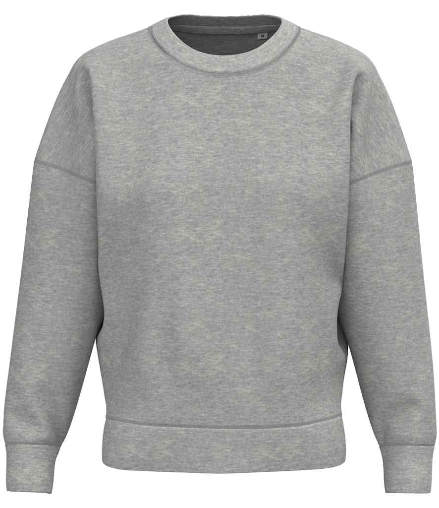 Native Spirit Ladies Crew Neck Sweatshirt | Moon Grey Heather