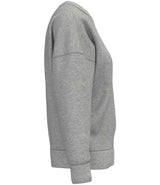 Native Spirit Ladies Crew Neck Sweatshirt | Moon Grey Heather thumbnail 3