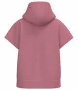 Native Spirit Ladies French Terry Sleeveless Hooded Sweatshirt | Antique Rose thumbnail 2