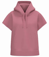 Native Spirit Ladies French Terry Sleeveless Hooded Sweatshirt | Antique Rose thumbnail 1