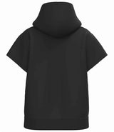 Native Spirit Ladies French Terry Sleeveless Hooded Sweatshirt | Black thumbnail 2