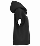 Native Spirit Ladies French Terry Sleeveless Hooded Sweatshirt | Black thumbnail 3
