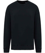 Native Spirit Unisex Washed Effect Oversize Sweatshirt | Washed Black thumbnail 1