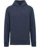 Native Spirit Unisex Washed Effect Oversized Hooded Sweatshirt | Washed Navy thumbnail 1