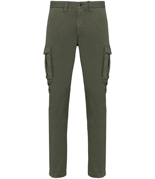 Native Spirit Washed Cargo Trousers