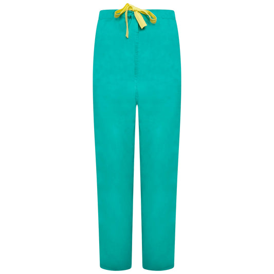 Reversible Scrub Trousers - Jade Green - S