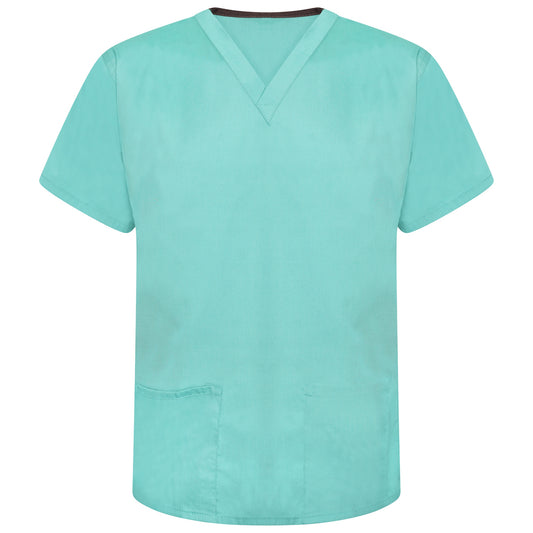 Reversible Scrub Top - Jade Green - 3XL