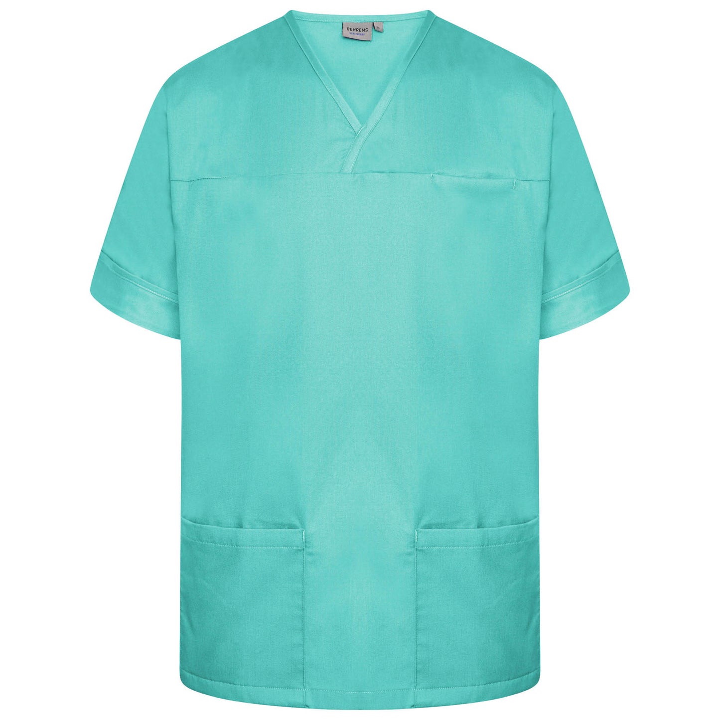 Plain Smart Scrub Top - Eau de Nil - 3XL