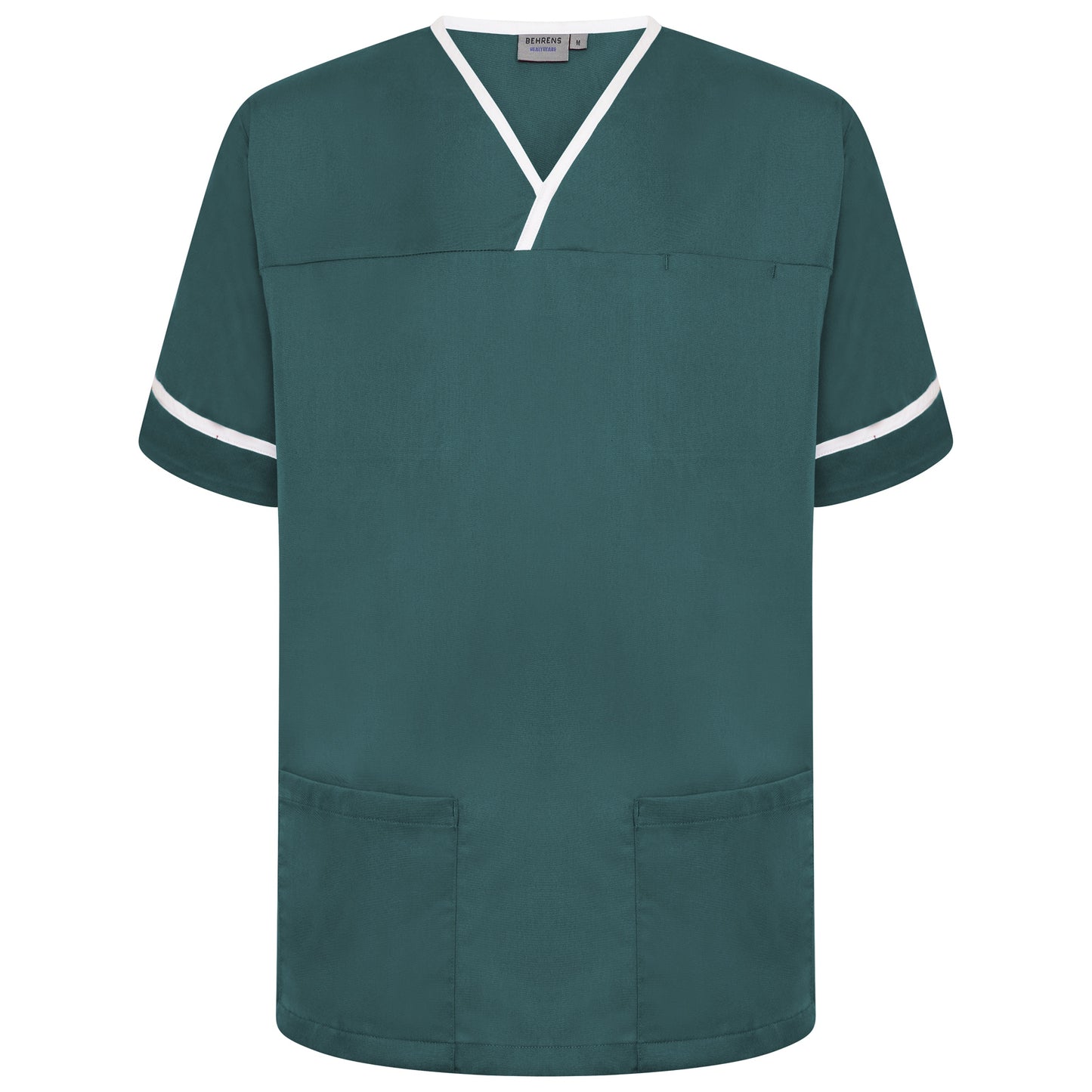 Contrast Trim Smart Scrub Top