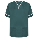 Contrast Trim Smart Scrub Top thumbnail 1