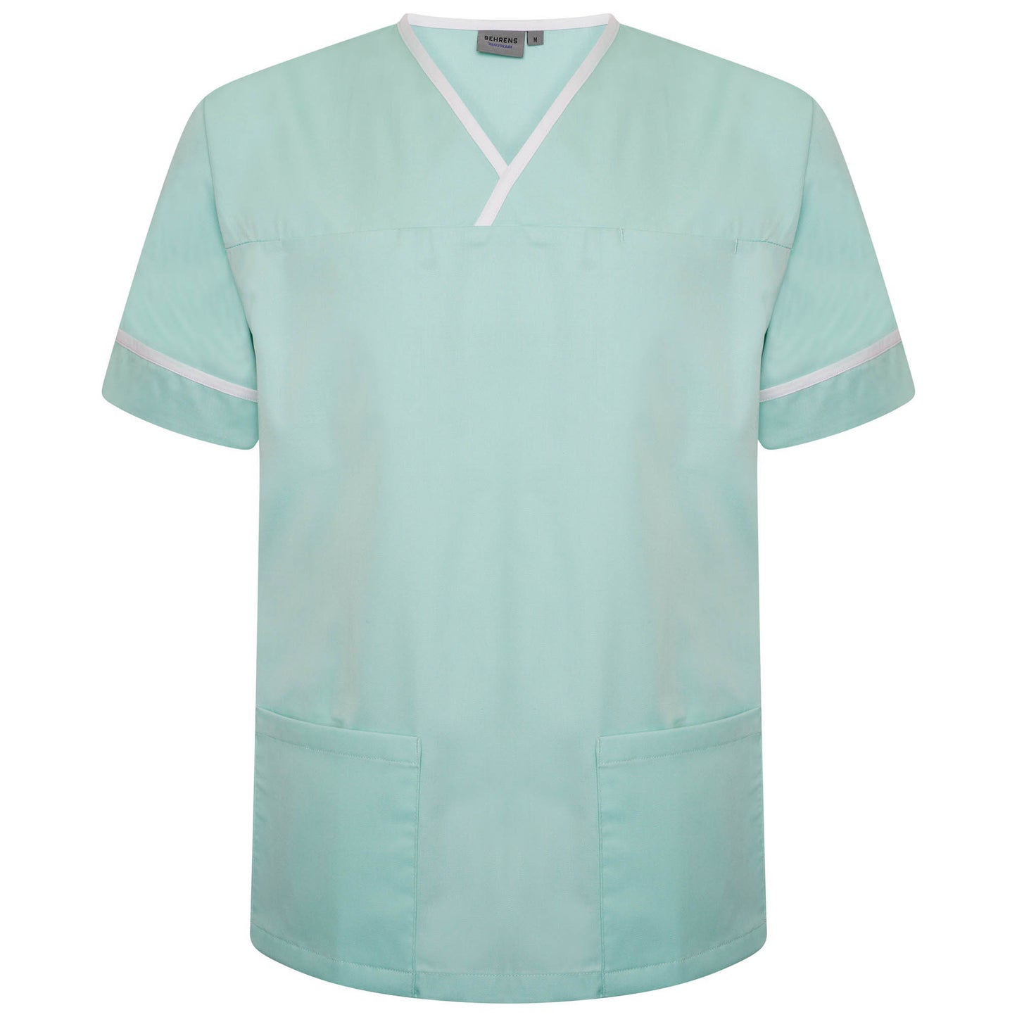 Contrast Trim Smart Scrub Top