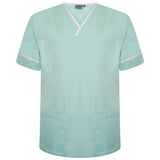Contrast Trim Smart Scrub Top thumbnail 2