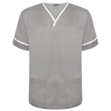 Contrast Trim Smart Scrub Top thumbnail 3