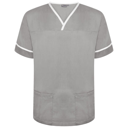 Contrast Trim Smart Scrub Top