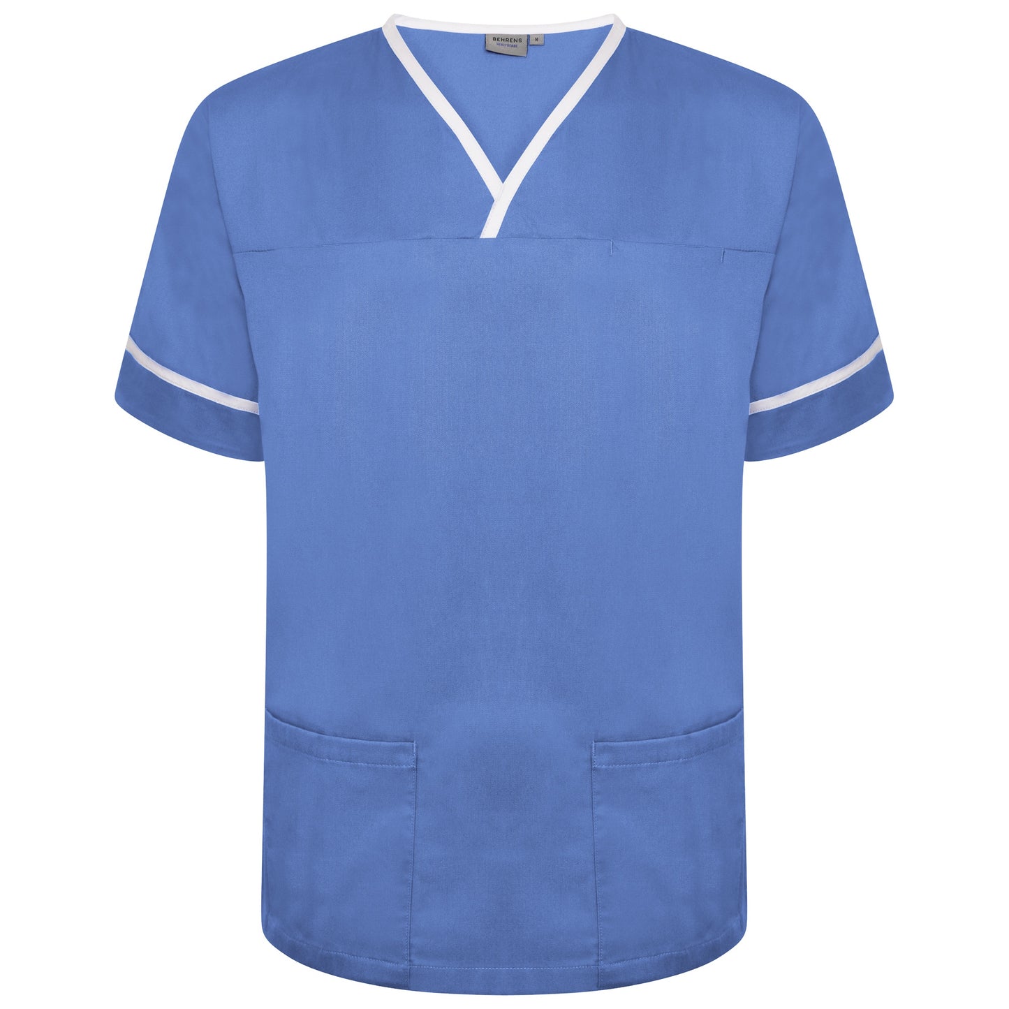 Contrast Trim Smart Scrub Top
