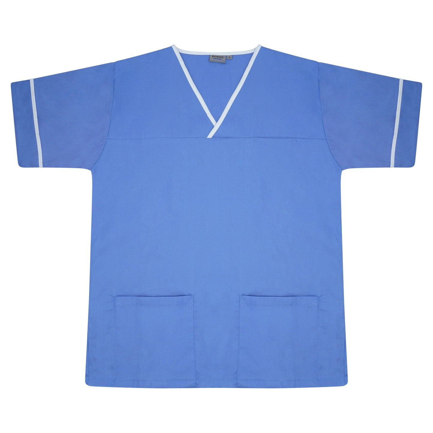 Contrast Trim Smart Scrub Top