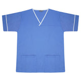 Contrast Trim Smart Scrub Top thumbnail 7