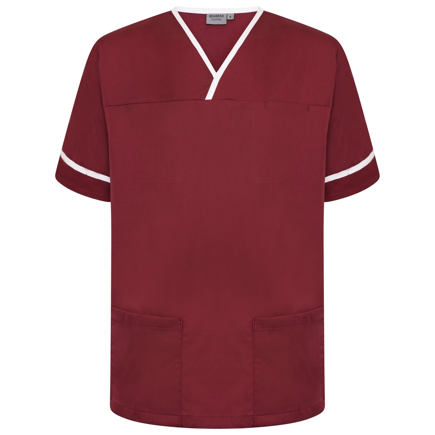 Contrast Trim Smart Scrub Top