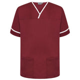 Contrast Trim Smart Scrub Top thumbnail 6