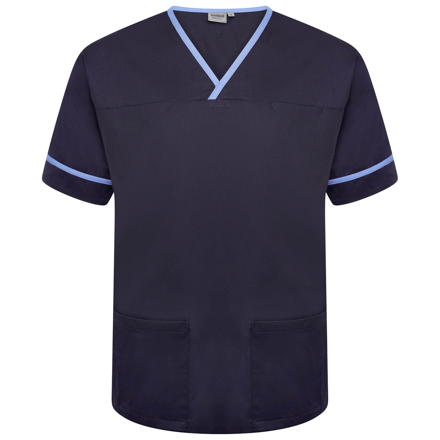 Contrast Trim Smart Scrub Top