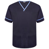 Contrast Trim Smart Scrub Top thumbnail 8