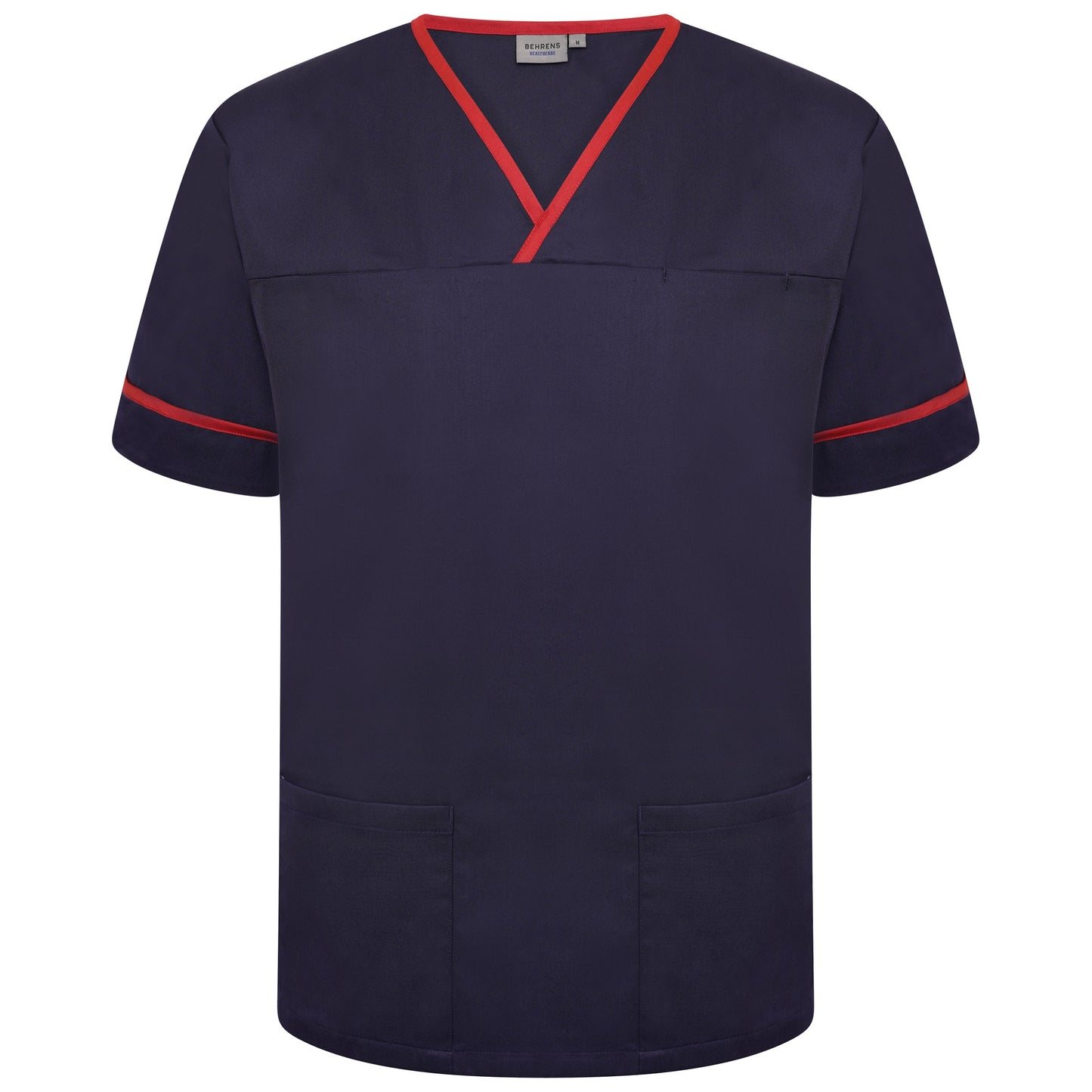 Contrast Trim Smart Scrub Top