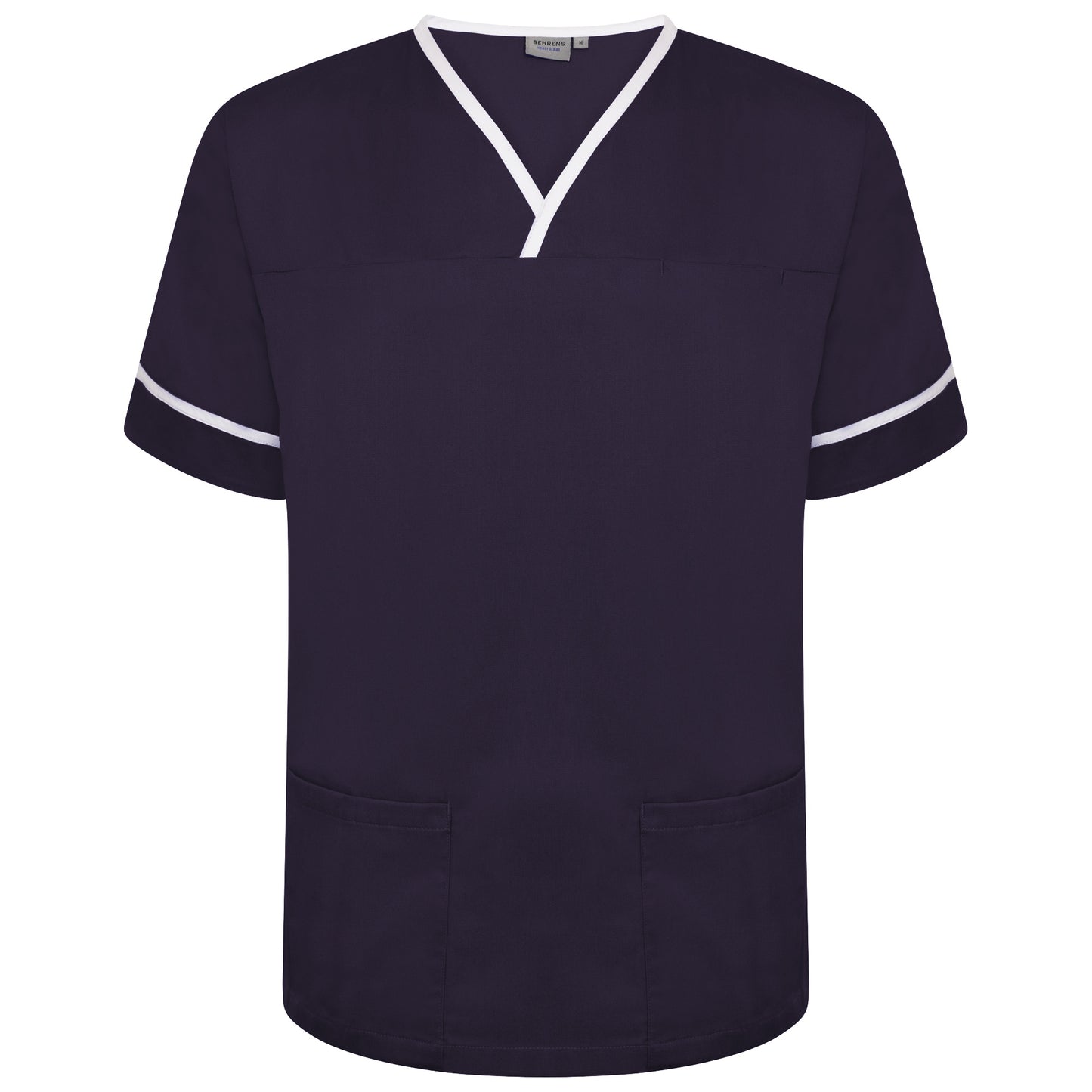 Contrast Trim Smart Scrub Top