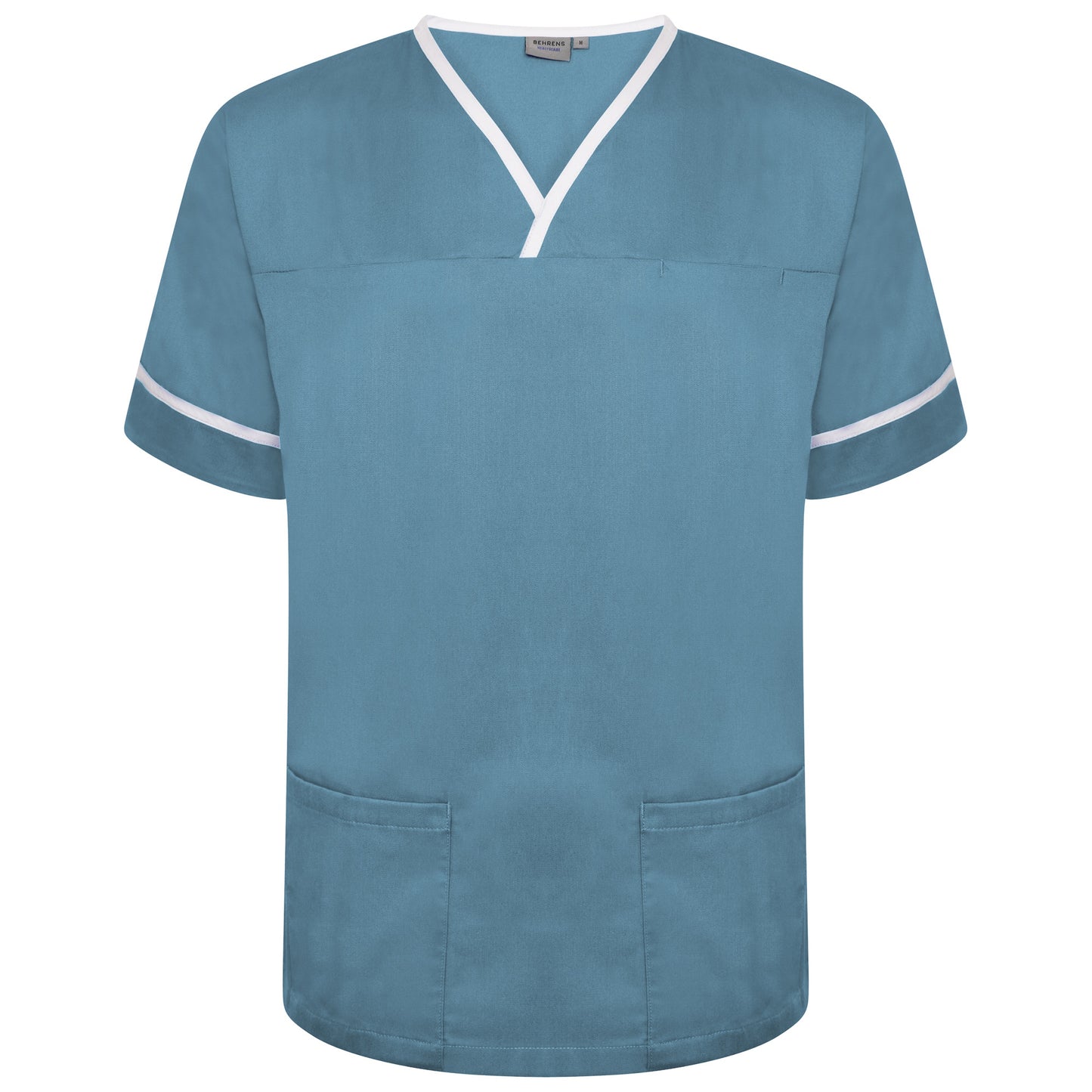 Contrast Trim Smart Scrub Top