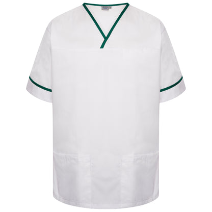 Contrast Trim Smart Scrub Top