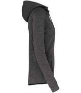 Proact Ladies Performance Hooded Jacket | Deep Grey Heather thumbnail 3